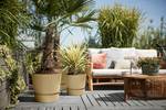 greenville round 20cm goudkleurig zand